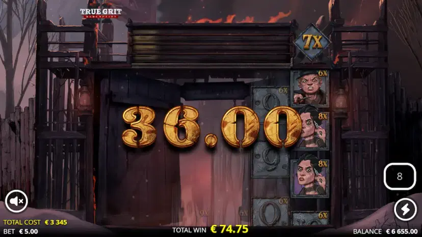 true grit redemption 2 free spins