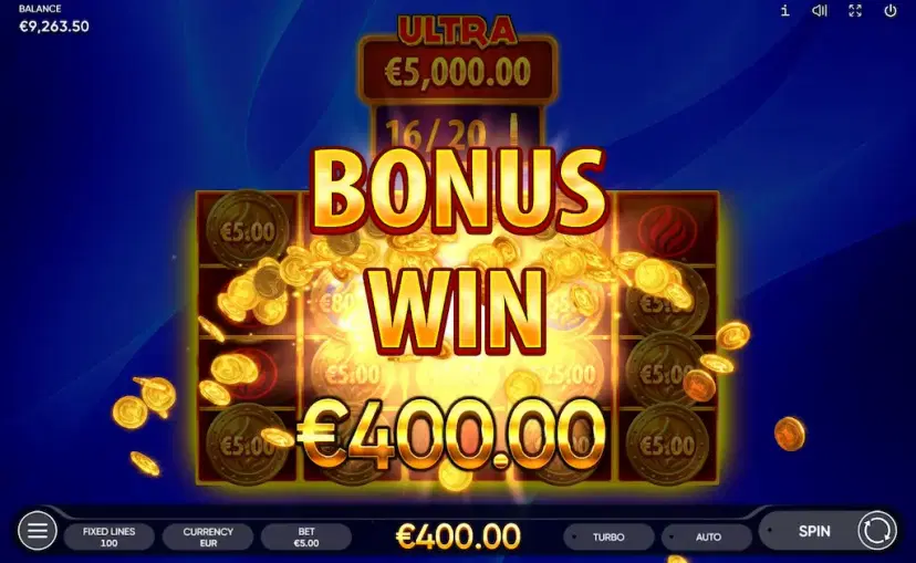 burning coins 100 gameplay