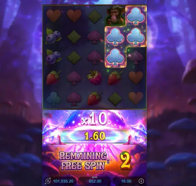 monkeys wild party free spins