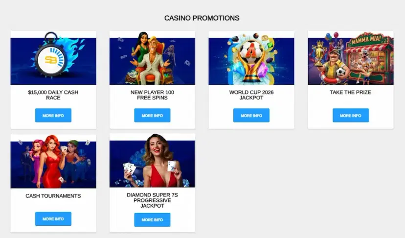 sportsbetting casino promotions july 2026