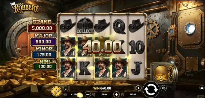the robbery main features