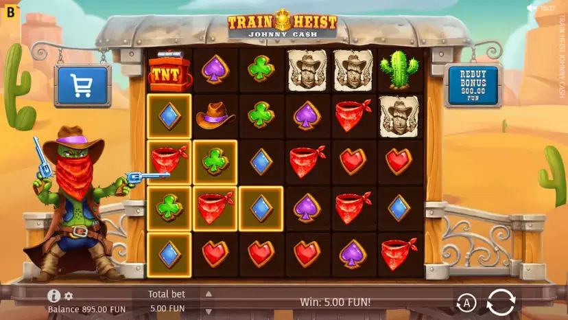 train heist johnny cash main features