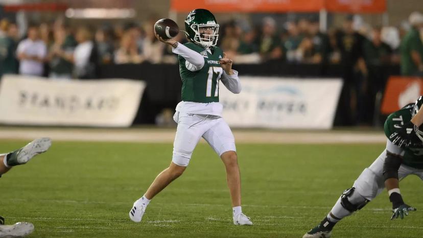 After a year away at Fresno State, Carson Conklin is back to being the QB for the Sacramento State Hornets - Sacramento State Eastern Michigan Picks