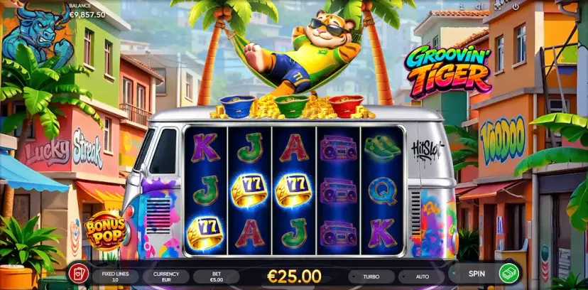 groovin' tiger main features