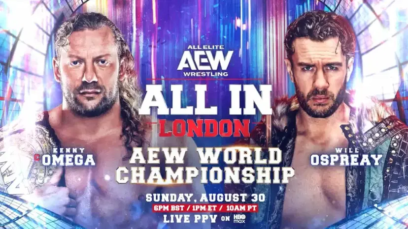 kenny omega vs will ospreay aew all in 2026