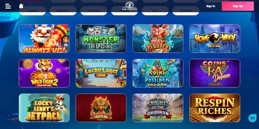 las atlantis casino games aug 2026