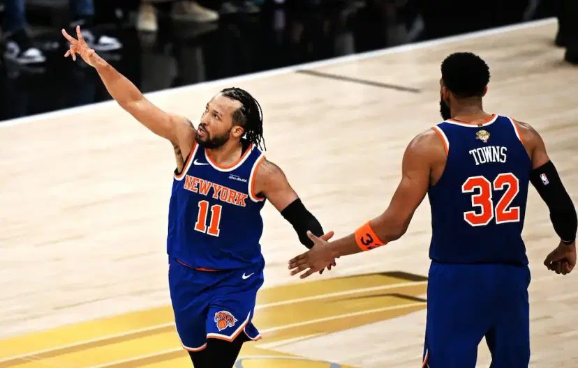 new york knicks jalen brunson karl anthony-towns