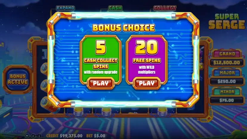 super serge bonus feature